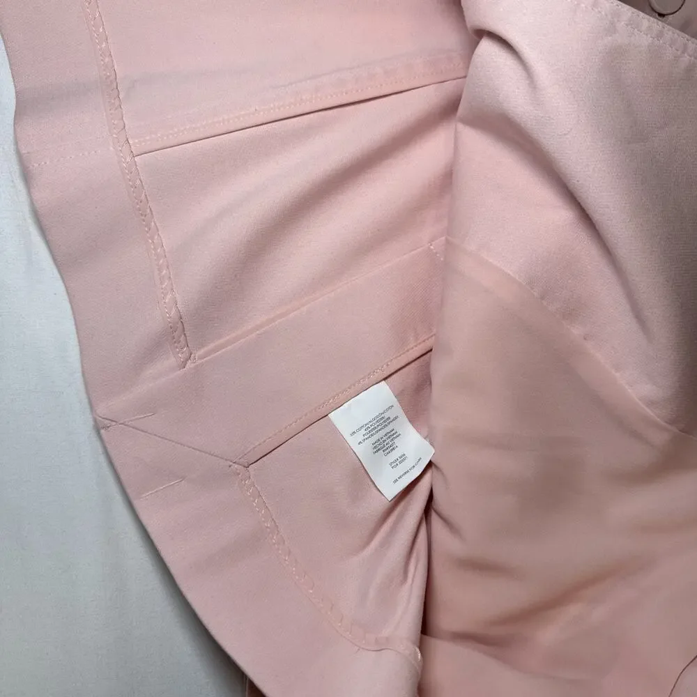 CAbi Womens Size 10 Grace Pink Blazer Mid Length Structured 3 Button Jacket NWOT - Picture 11 of 16